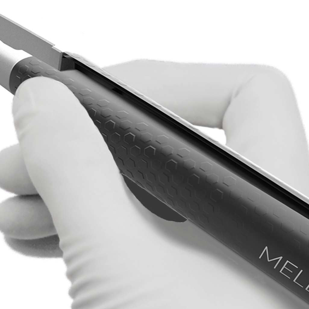 Mellon switch product picture with hand